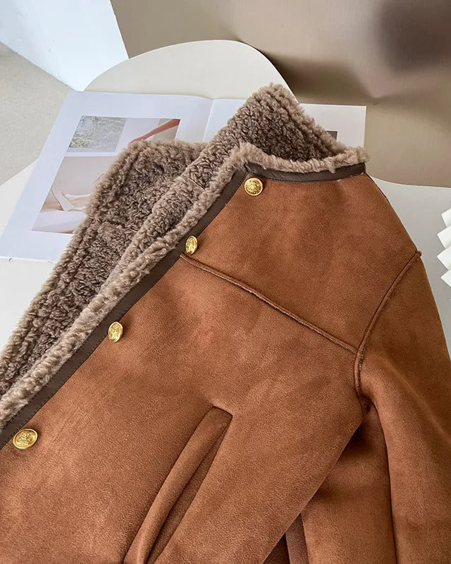 CORA | Chaqueta de piel de oveja