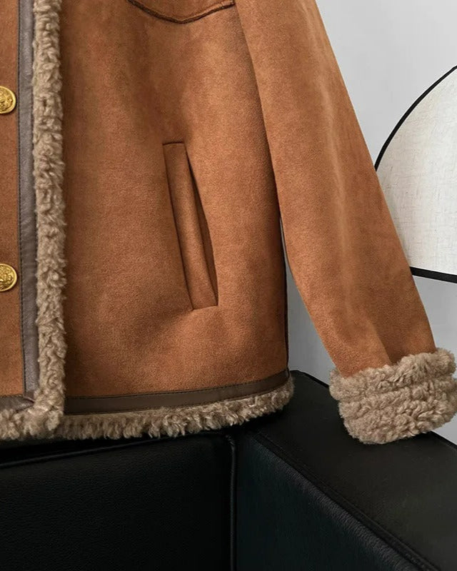 CORA | Chaqueta de piel de oveja