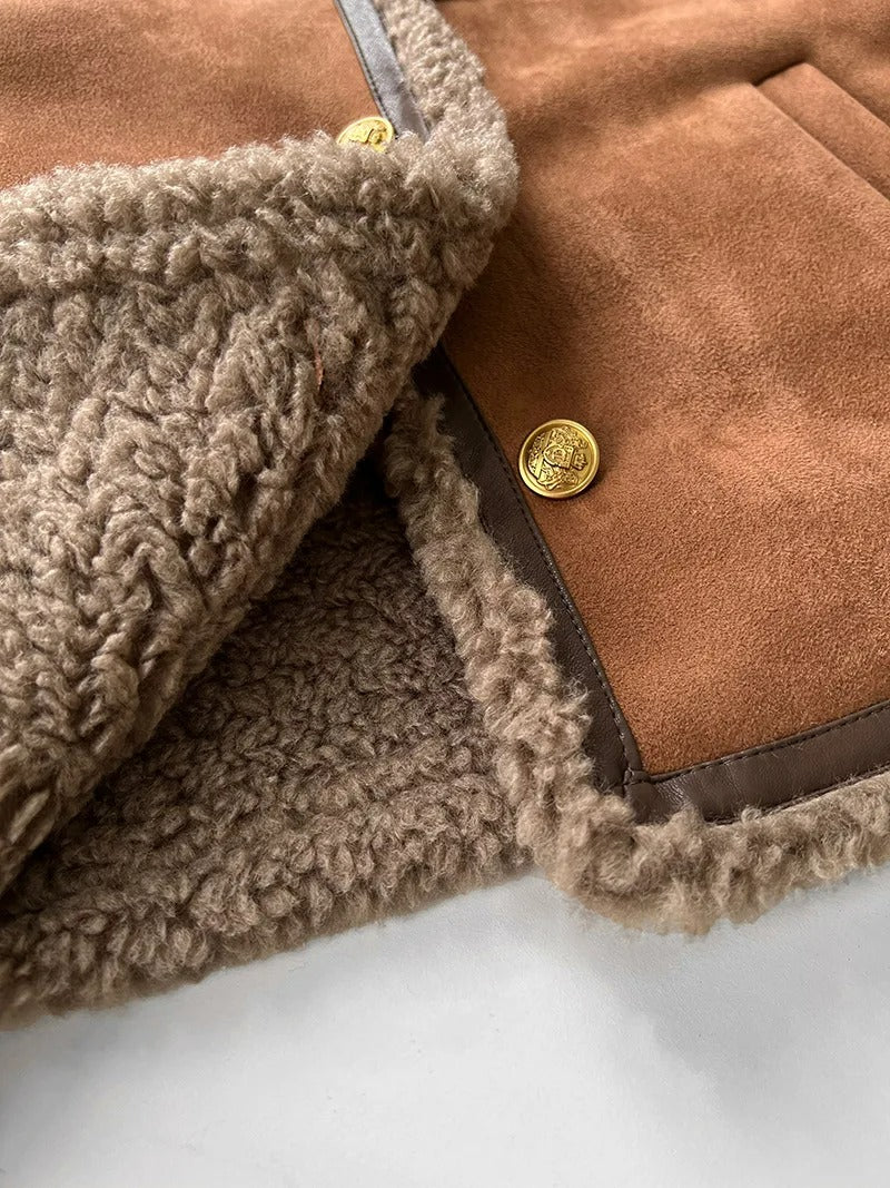 CORA | Chaqueta de piel de oveja