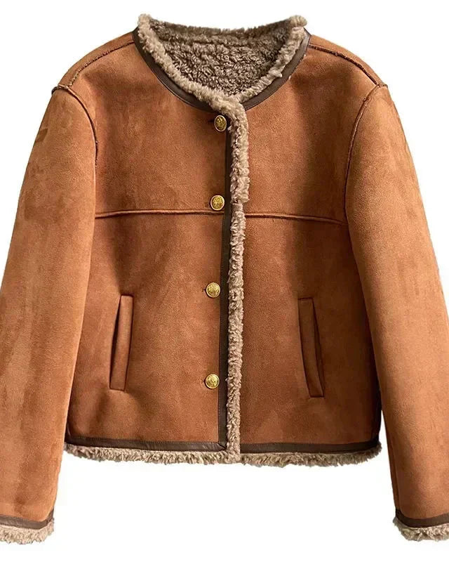 CORA | Chaqueta de piel de oveja