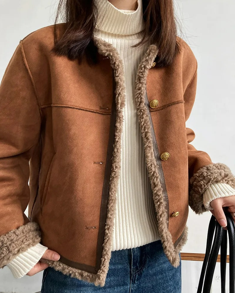 CORA | Chaqueta de piel de oveja