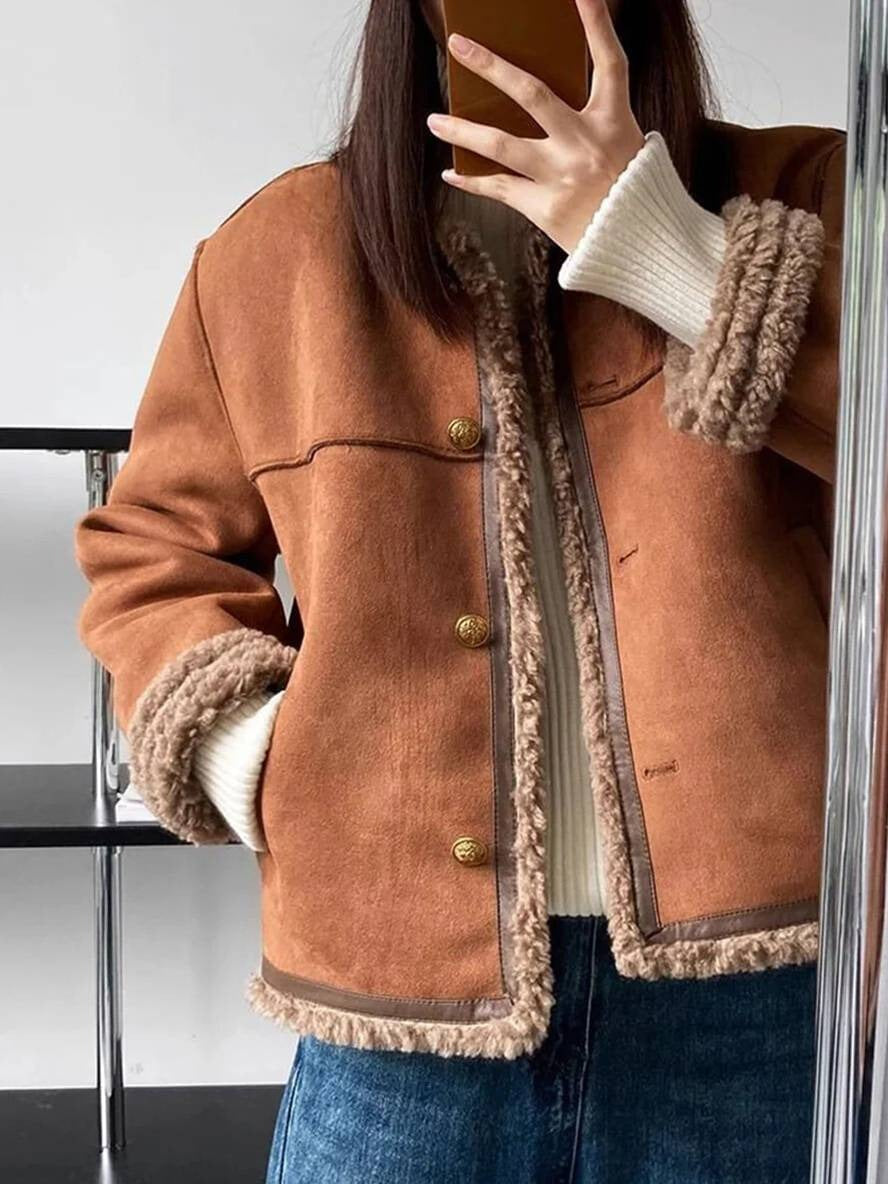 CORA | Chaqueta de piel de oveja