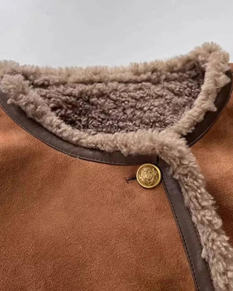 CORA | Chaqueta de piel de oveja